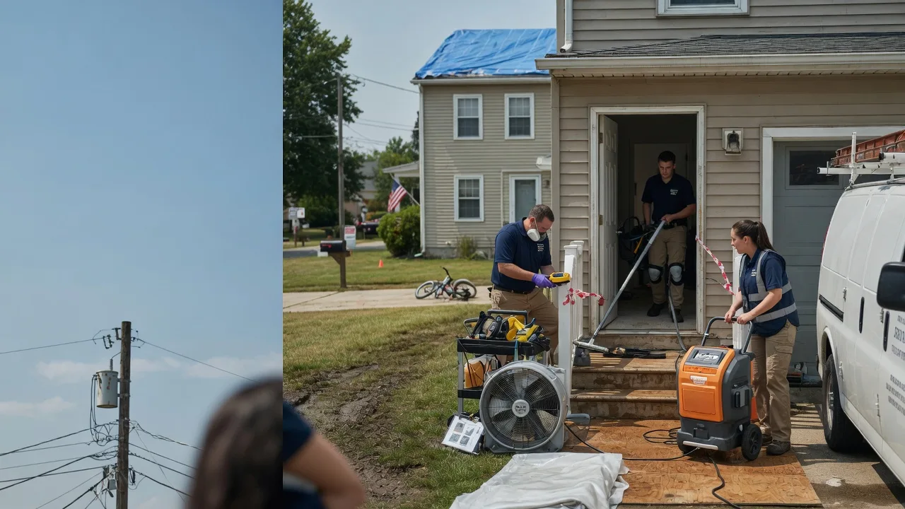 Water Damage Repair in Como, NC near me